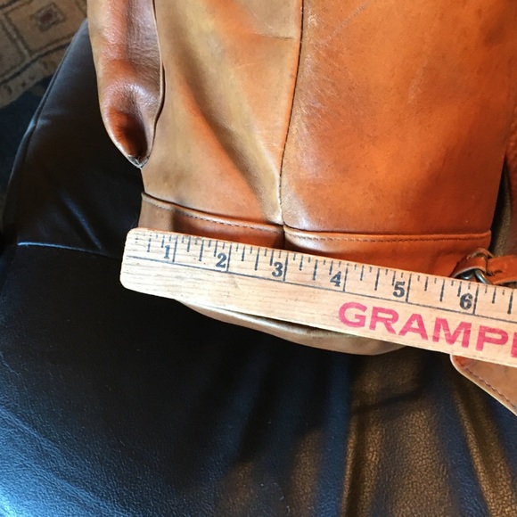 Brooks Brothers leather backpack - Picture 4 of 6